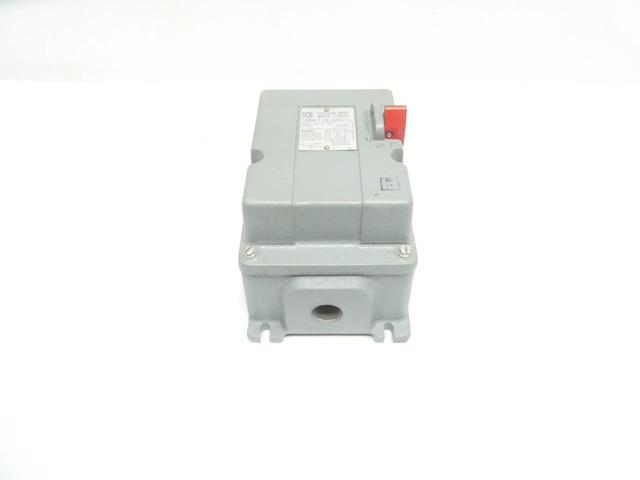 SQUARE D 2510 MCR 3 EXPLOSION PROOF MANUAL STARTER 10HP