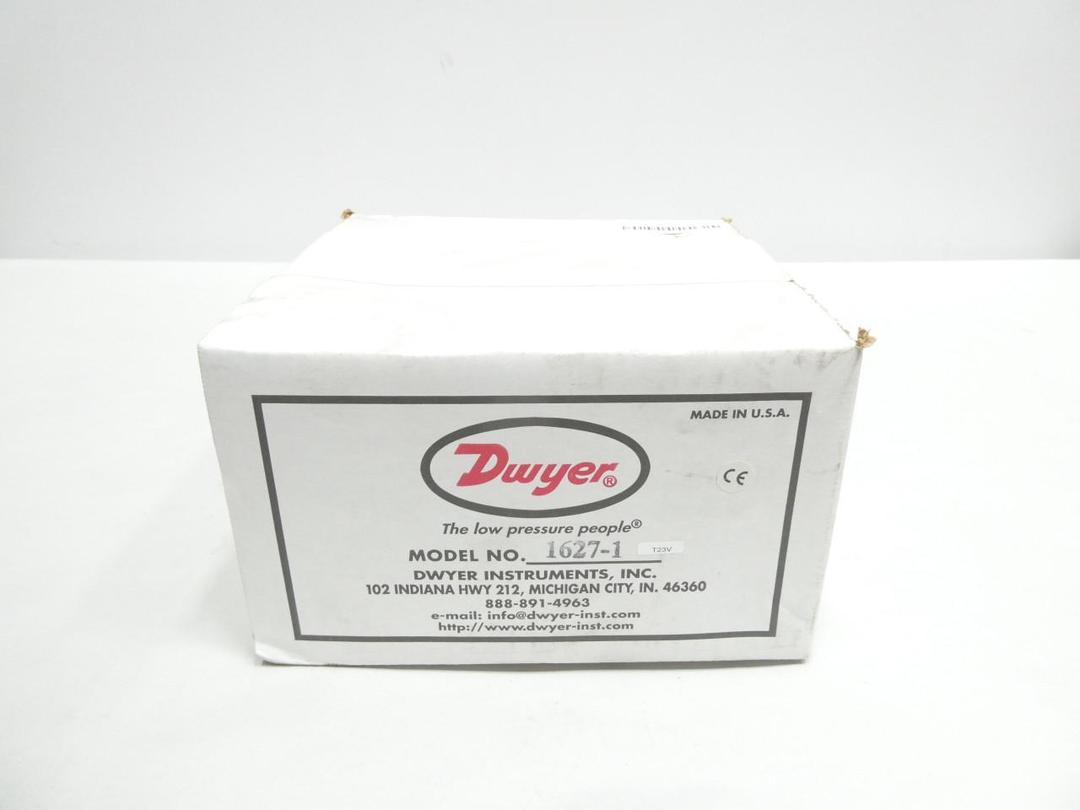 DWYER 1627-1 PRESSURE SWITCH 1/8IN NPT 0.15-1.5IN-H2O 120-480V-AC