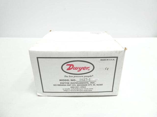 DWYER 1627-1 PRESSURE SWITCH 1/8IN NPT 0.15-1.5IN-H2O 120-480V-AC