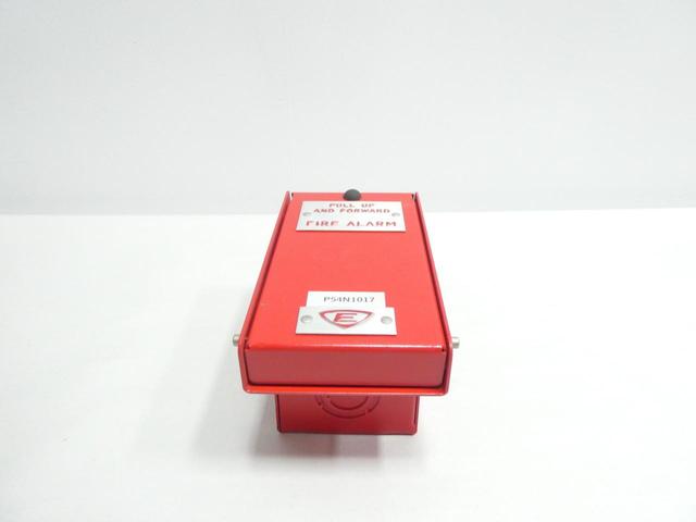HONEYWELL S498A PULL DOWN GLASS ROD FIRE ALARM STATION