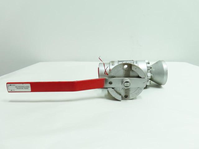 VALVE TECHNOLOGIES B8L1-SW-STD MANUAL STEEL SOCKET WELD BALL VALVE 2IN 1500