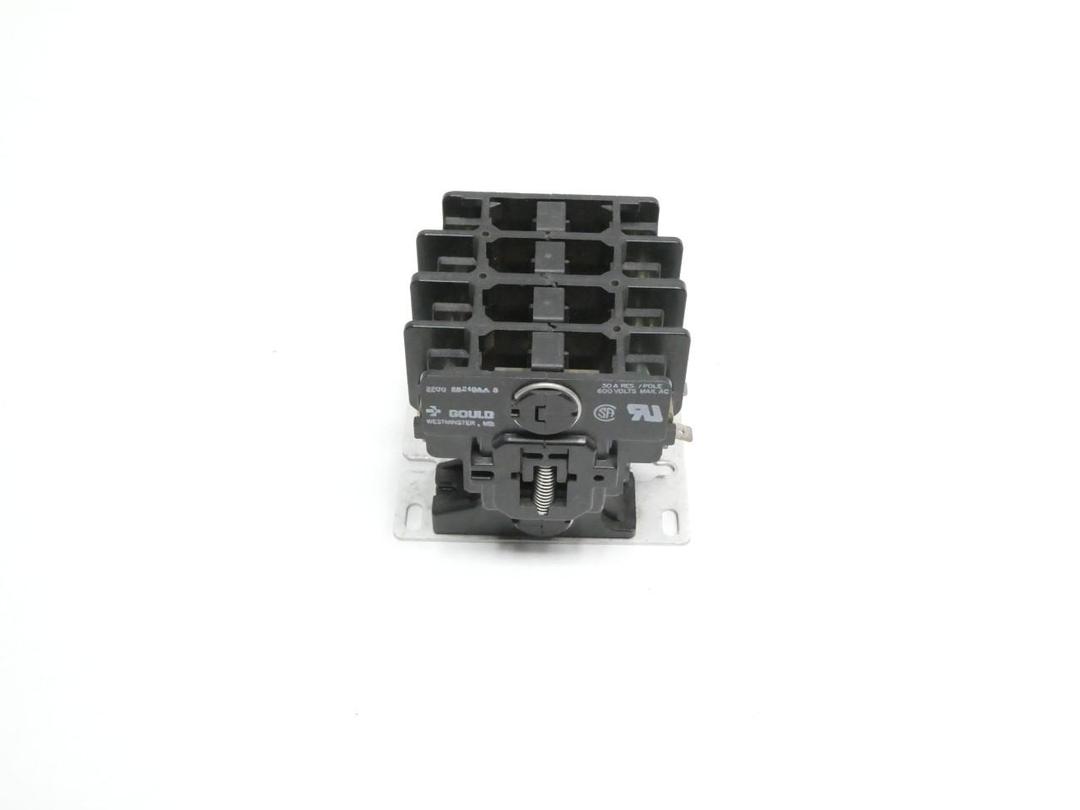 GOULD 2200-EB240AA-8 CONTACTOR 120V-AC 30A AMP 7-1/2MW 