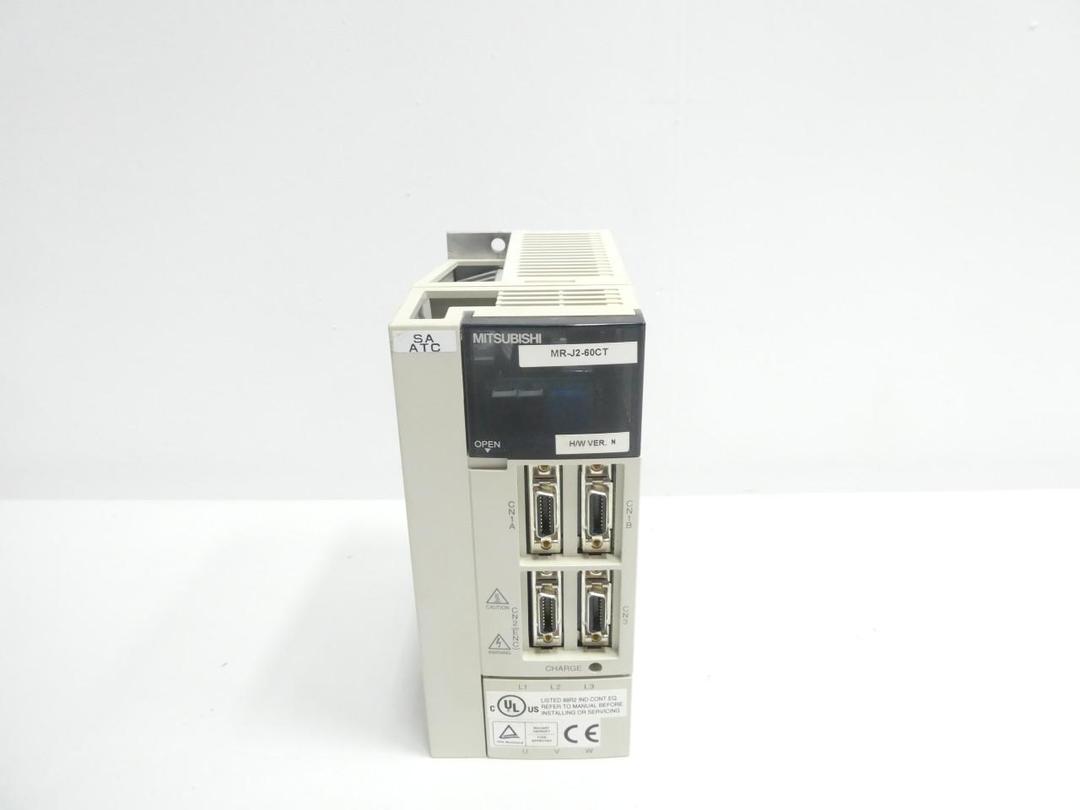 MITSUBISHI MR-J2-60CT SERVO DRIVE 0-360HZ 200-230V-AC 170V-AC 3PH 0.6KW