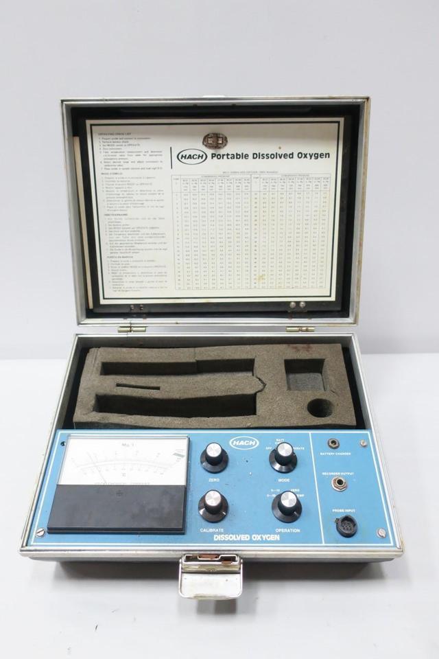 HACH 16046-00 DISSOLVED OXYGEN PORTABLE WATER ANALYSIS KIT
