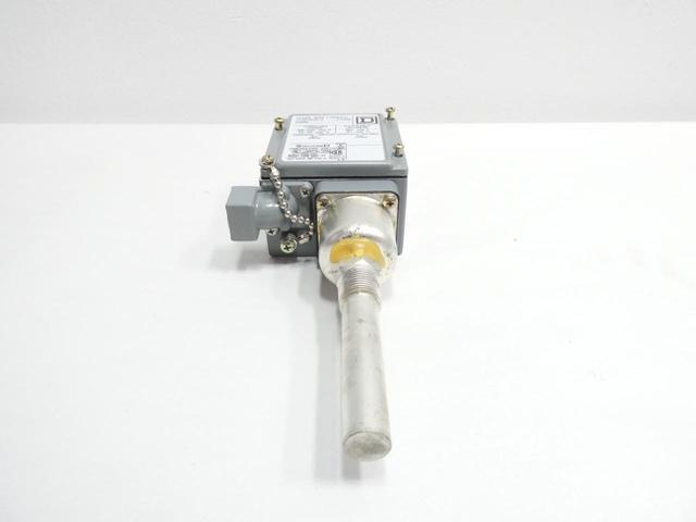 SQUARE D 9025 GYW-3 TEMPERATURE SWITCH 125-240F 600V-AC