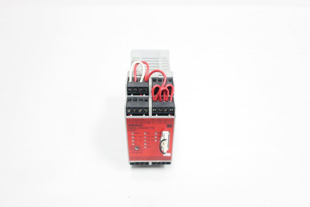 OMRON G9SX-GS226-T15-RT FLEXIBLE SAFETY UNIT 24V-DC
