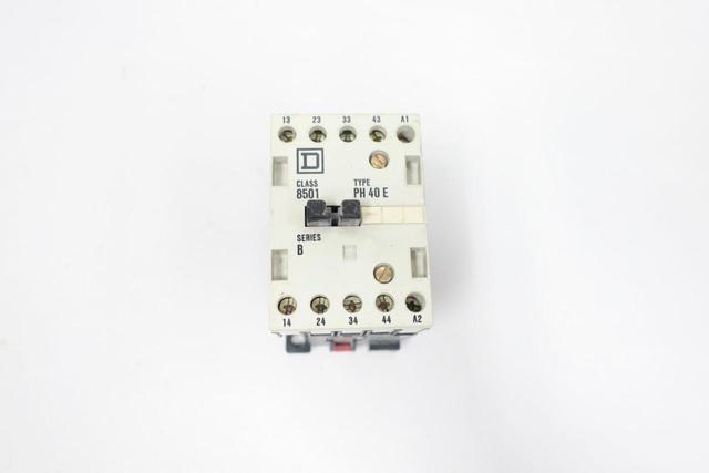 SQUARE D 8501 PH40E CONTROL RELAY 110/120V-AC