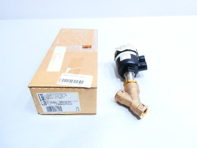 BURKERT 2000 A 15.0 FKM RG 00238783 ANGLE SEAT VALVE 1/2IN NPT