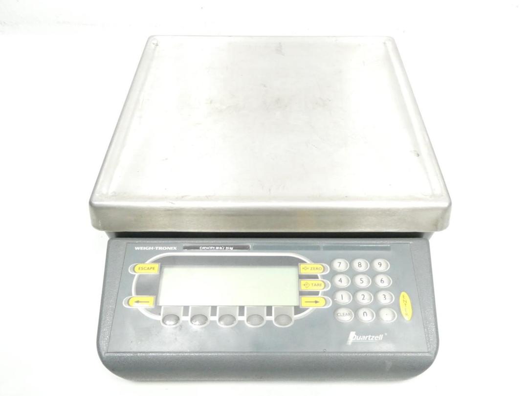WEIGH TRONIX PC-820 COUNTING SCALE 50LB 14V-DC