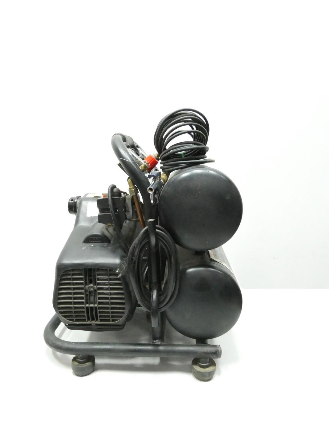 ALLTRADE 647376 TWIN TANK AIR COMPRESSOR 1PH 95-125PSI 5GAL 115V-AC
