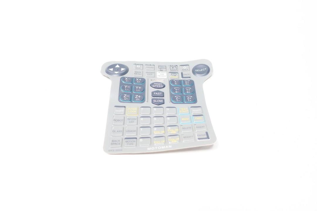 YASKAWA NKS-000E MOTOMAN TEACH PENDANT OVERLAY KEYPAD