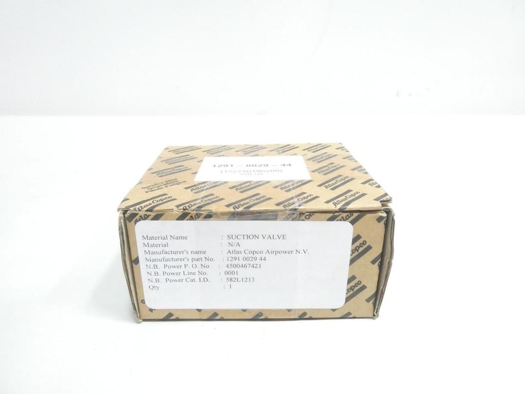 ATLAS COPCO 1291 0029 44 COMBINED SUCTION/DISCHARGE VALVE