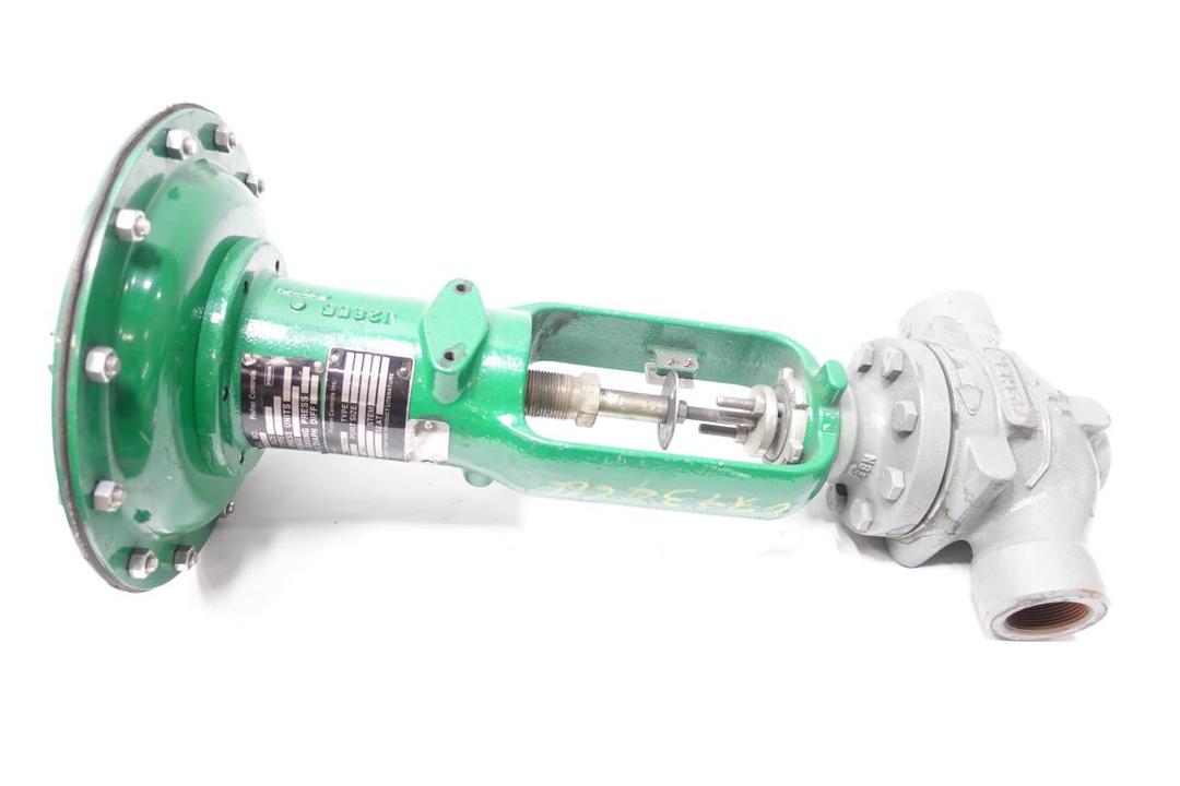 FISHER ED 655 PNEUMATIC IRON CONTROL VALVE 1-1/2IN NPT 250