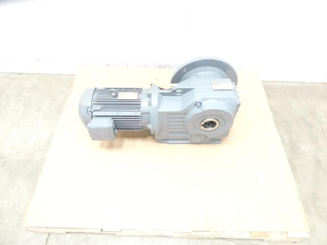 SEW EURODRIVE KAF87 DRN100L4/RI GEARMOTOR 20RPM 3PH 5HP 330/575V-AC