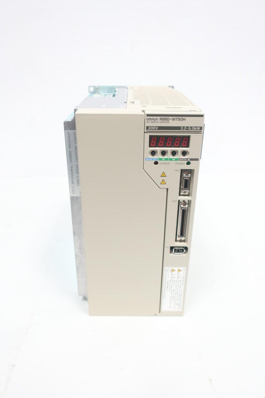 OMRON R88D-WT50H SERVO DRIVE 200-230V-AC 0-230V-AC 3PH 6.65HP