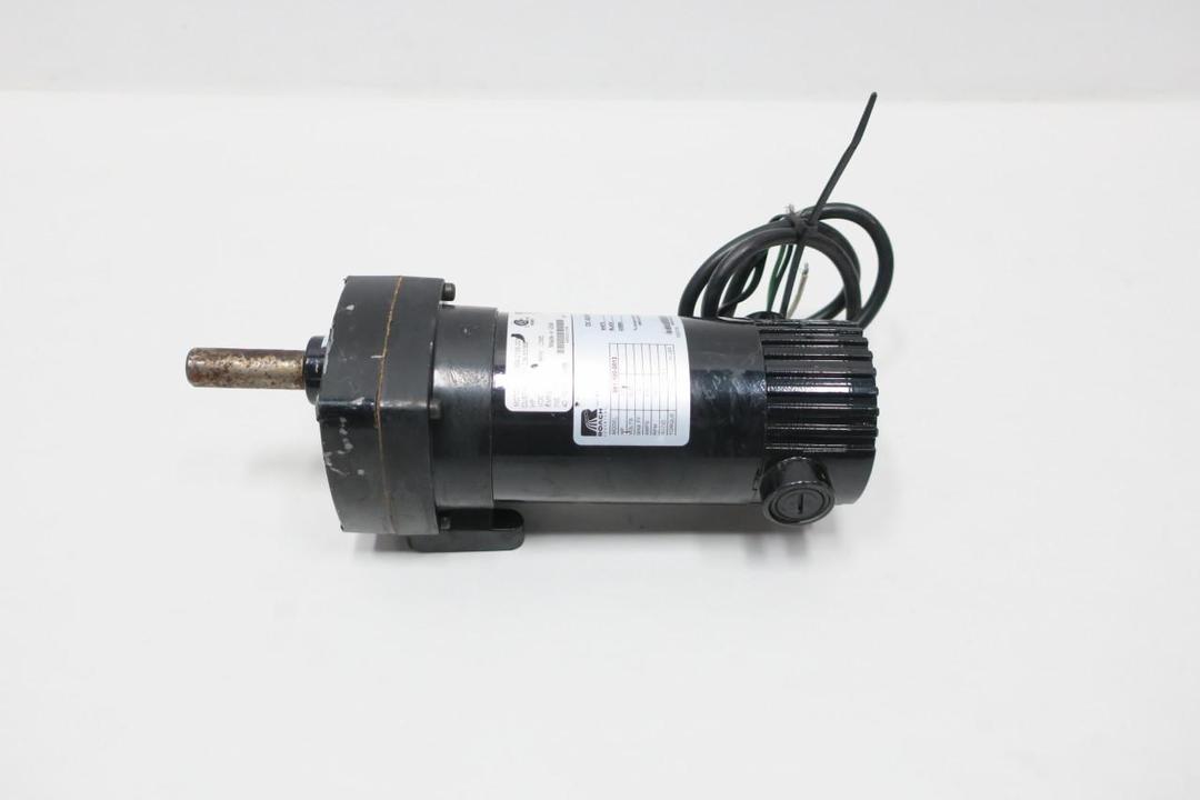 ROACH CONVEYORS 011-100-0013 RDW28100 GEARMOTOR 1/14HP 12.9:1 183RPM 130V-DC