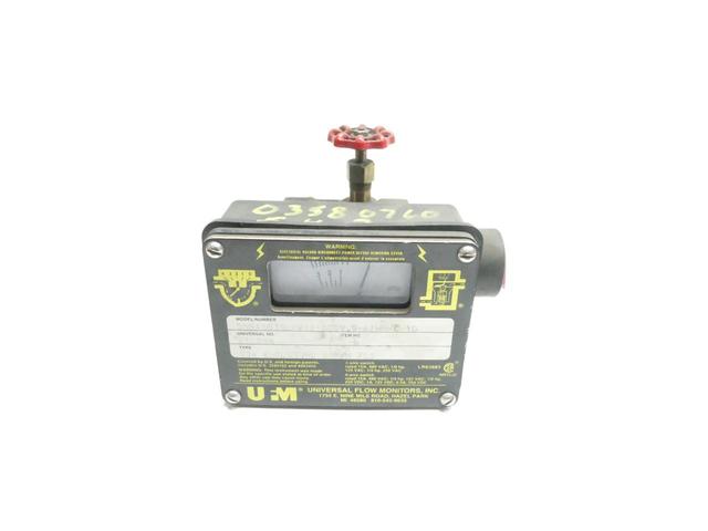 UFM SN-ASB3GLMV-4-500V.9-A1WR-C-1D VARIABLE AREA FLOW METER 0-12LPM 0-3GPM 1/2IN