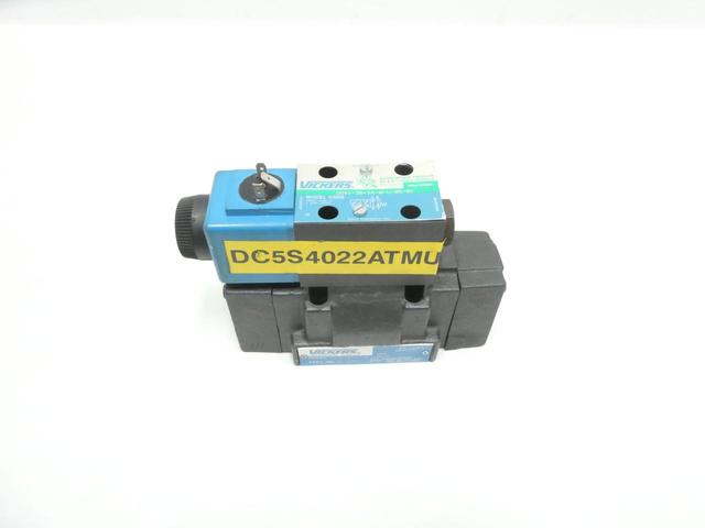 VICKERS DG5S4-022A-T-M-U-B5-20 HYDRAULIC DIRECTIONAL CONTROL VALVE 120V-AC