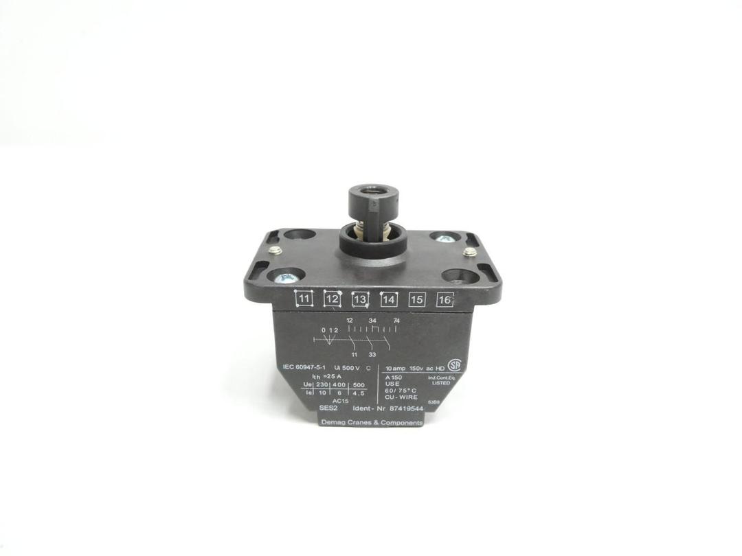 MANNESMANN 87419544 DEMAG CONTACT BLOCK