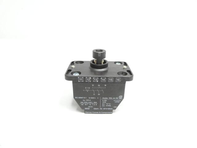 MANNESMANN 87419544 DEMAG CONTACT BLOCK