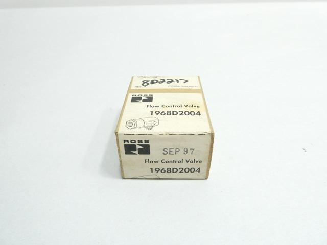 ROSS 1968D2004 PNEUMATIC FLOW CONTROL VALVE 1/4IN NPT