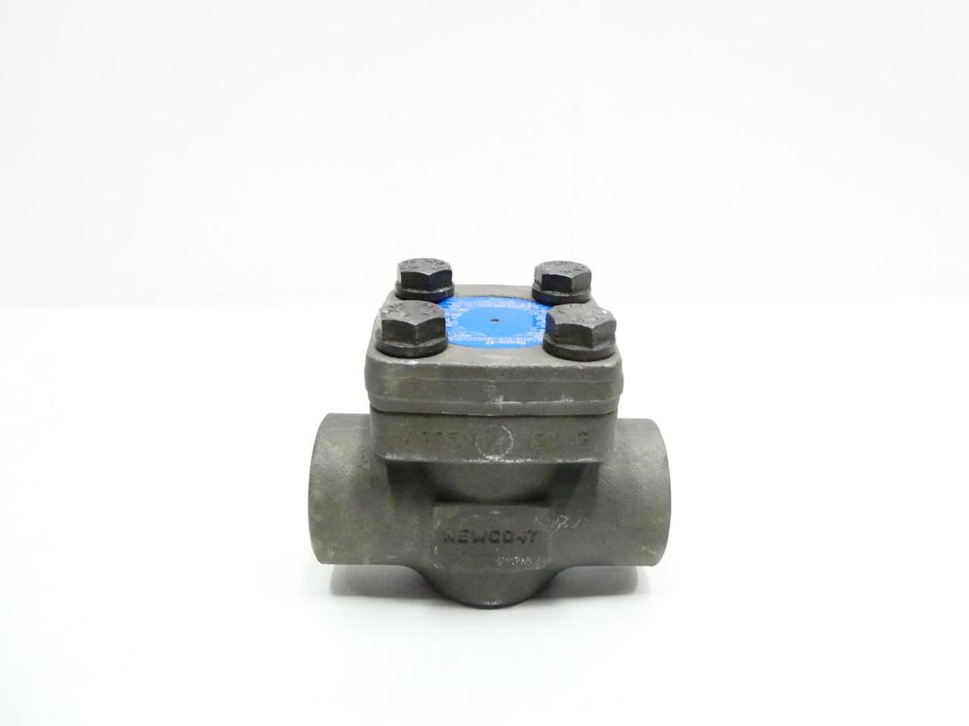 NEWCO 47 STEEL SOCKET WELD CHECK VALVE 800 1IN
