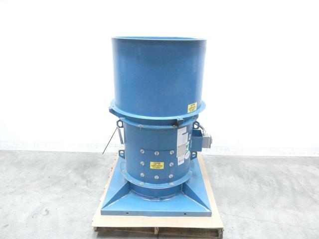 TWIN CITY FAN & BLOWER 24E8-TUB TUBEAXIAL ROOF VENTILATOR 1HP 3PH 460V-AC