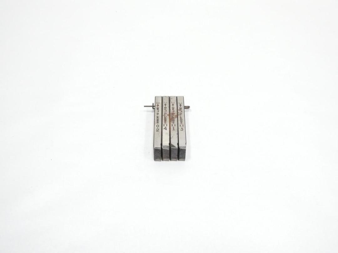 SET OF 4 RIDGID BOLT-UNIVERSAL 12UNC 9/16IN DIE