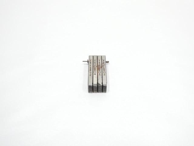 SET OF 4 RIDGID BOLT-UNIVERSAL 12UNC 9/16IN DIE