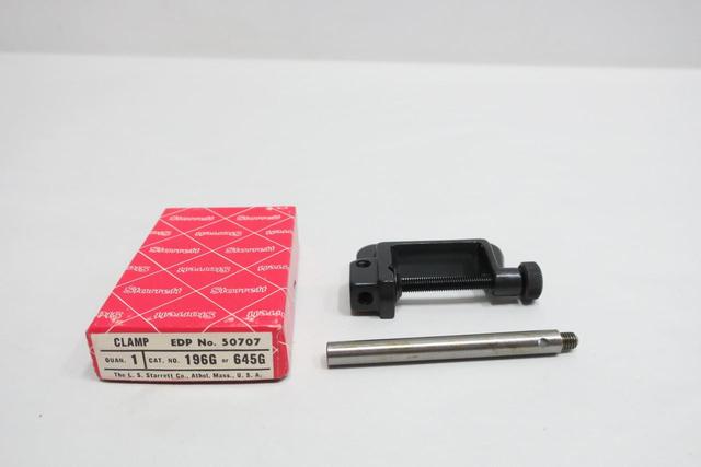 STARRETT 196G 645G DIAL INDICATOR CLAMP/POST