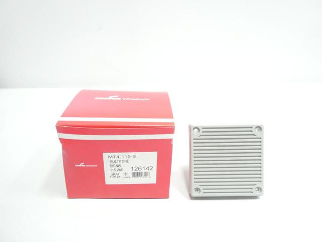 COOPER WHEELOCK MT4-115-S 8TON VERTICAL STROBE WALL LIGHT 120V-AC
