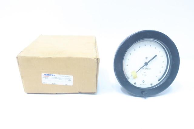 AMETEK 1403-132594 PRESSURE GAUGE 6IN 1/2IN NPT 0-30PSI
