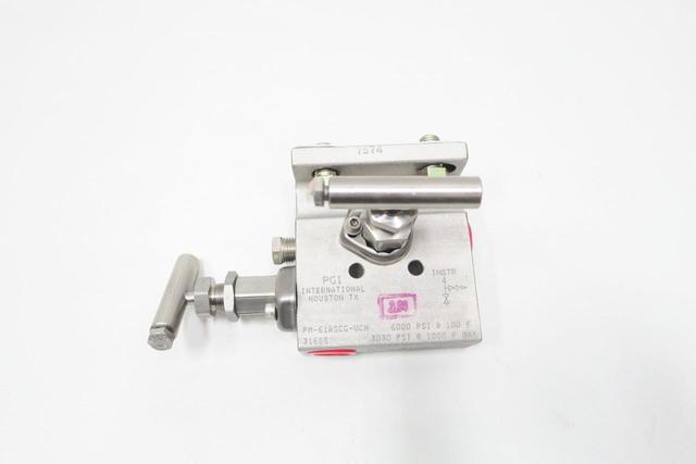 PGI PM-618SCG-VCH INTRUMENT MANIFOLD 6000PSI