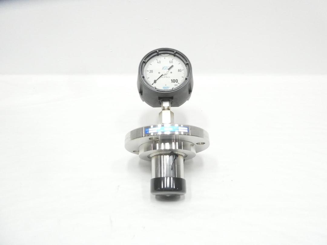 WIKA FW2.8E PRESSURE GAUGE 0-100PSI