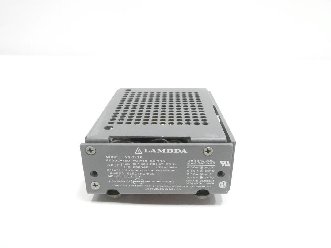 LAMBDA LNS-Z-28 POWER SUPPLY 105-127/210-250V-AC 28V-DC