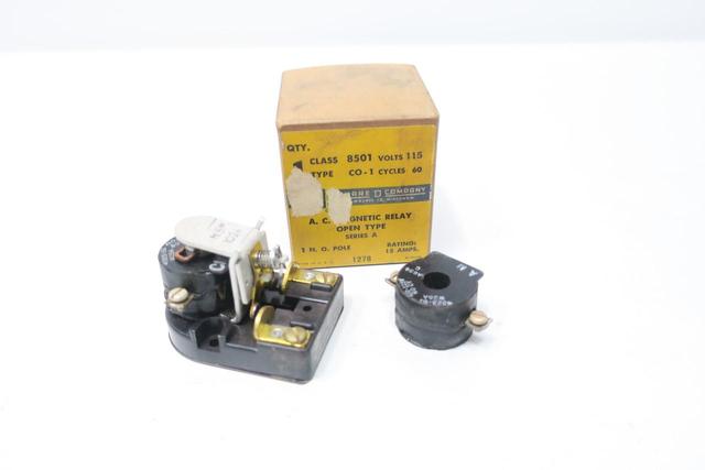 SQUARE D 8501 CO-1 AC MAGNETIC RELAY 115V-AC 