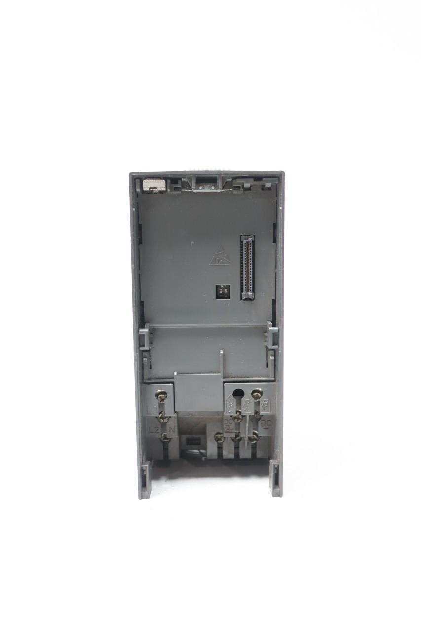 SIEMENS 6SE6440-2UD21-5AA1 MICROMASTER 440 DRIVE 480V-AC 0-650HZ 0-480V-AC 1.5KW