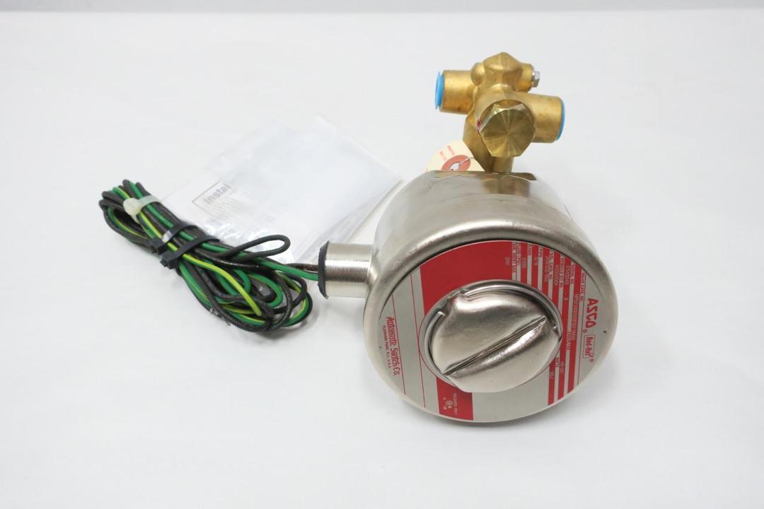 ASCO NPEFX8300381EF18839 RED-HAT SOLENOID VALVE 48V-DC 3/8IN NPT