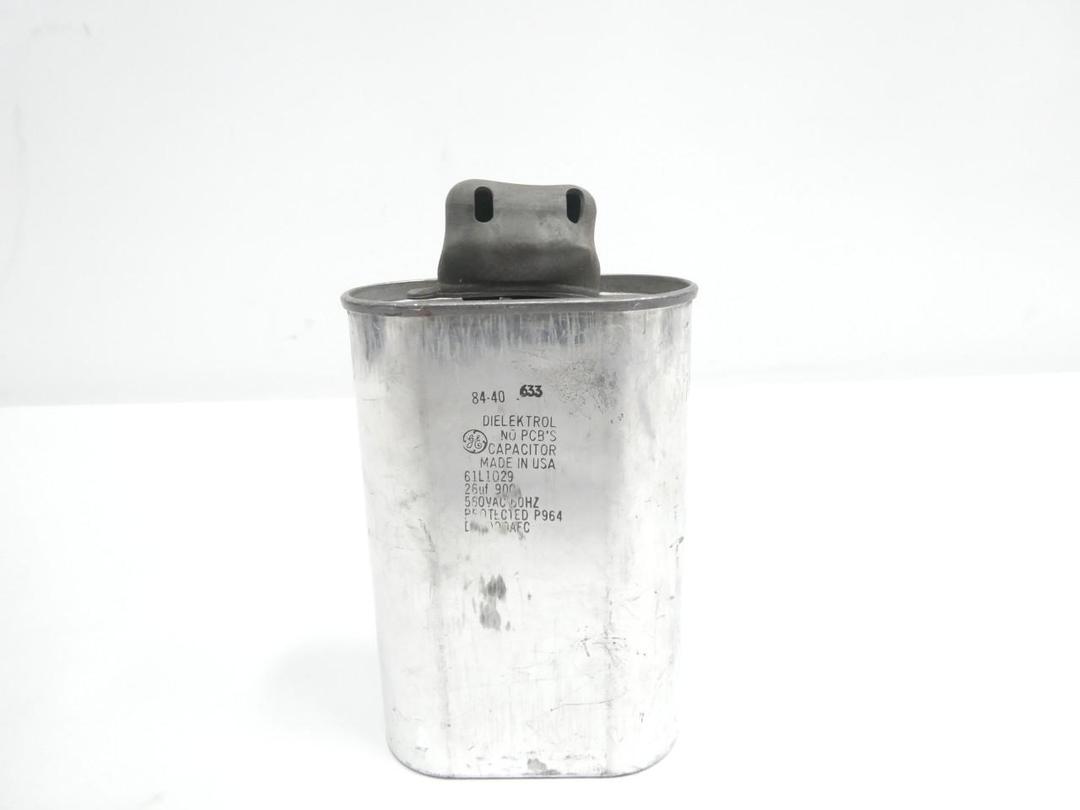 GENERAL ELECTRIC GE 61L1029 CAPACITOR 26UF 560V-AC