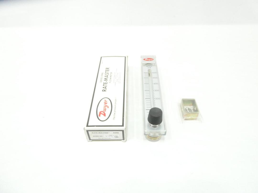 DWYER RMB-57-SSV RATE-MASTER FLOW METER 60-600SCFH 1/4IN NPT