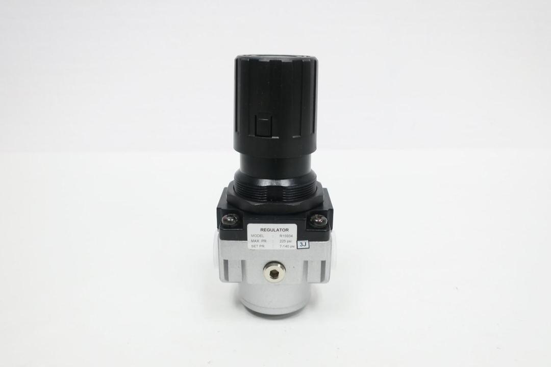 JUPITER PNEUMATICS R15934 PNEUMATIC REGULATOR 225PSI 7-140PSI 1/2IN NPT