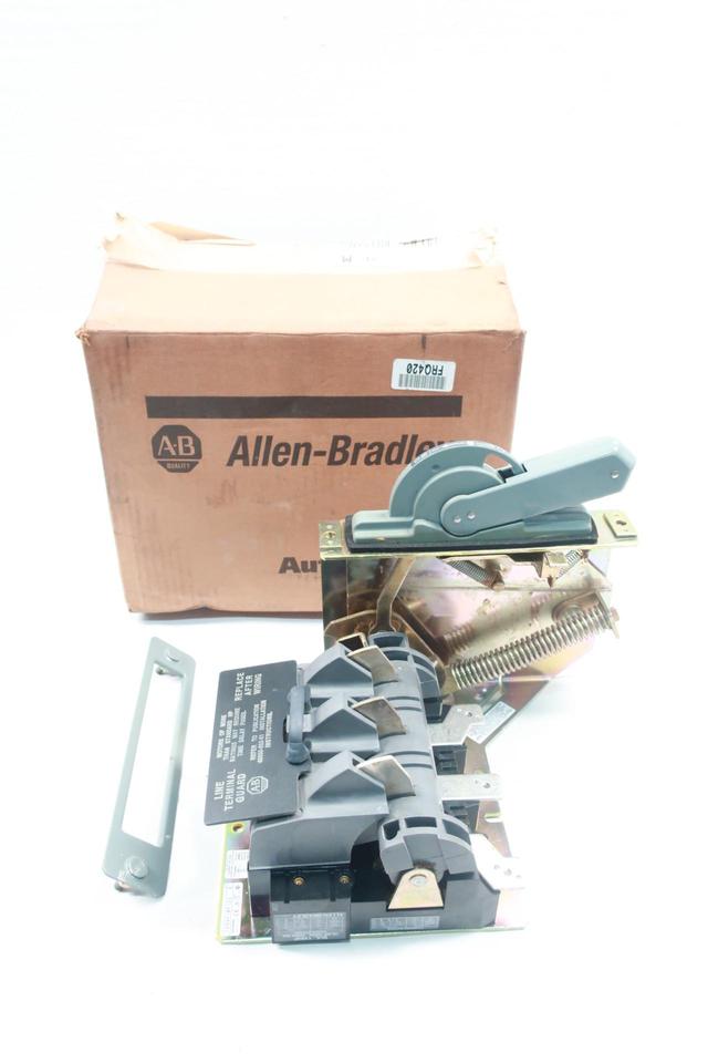 ALLEN BRADLEY 1494F-NF100 FUSIBLE DISCONNECT SWITCH 3P 100A SER A