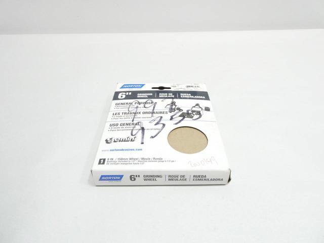 NORTON 88235 GRINDING WHEEL 1IN 6IN FINE 3/4IN