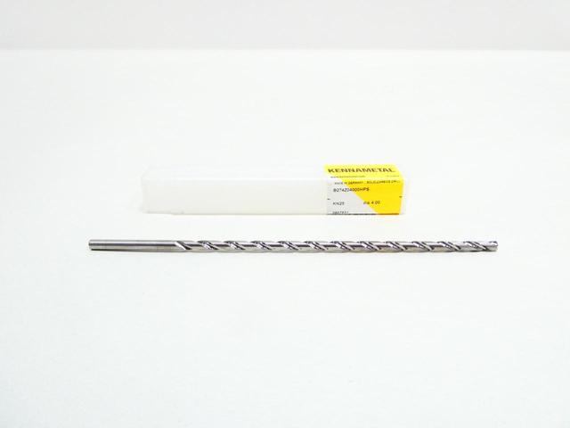 KENNAMETAL B274Z04000HPS SC CARBIDE DRILL BIT 4MM