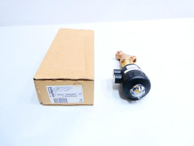 BURKERT 2000 A 9/16 PTFE BZ ANGLE SEAT VALVE 9/16IN 232PSI