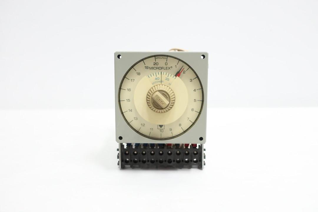 EAGLE SIGNAL HA43A608 MICROFLEX TIMER 0-20MIN 120V-AC