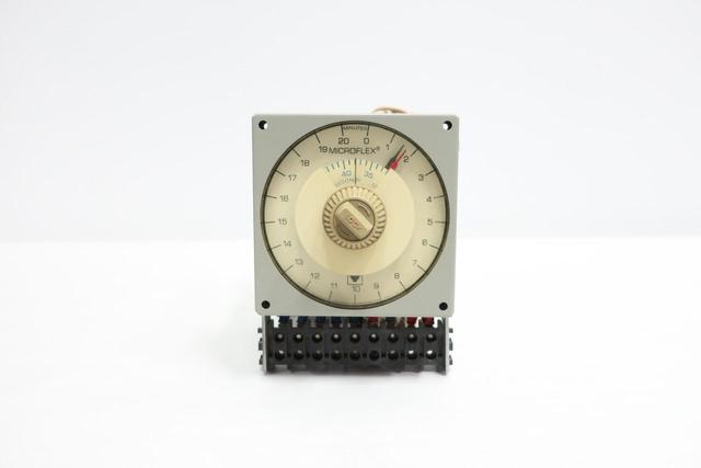 EAGLE SIGNAL HA43A608 MICROFLEX TIMER 0-20MIN 120V-AC