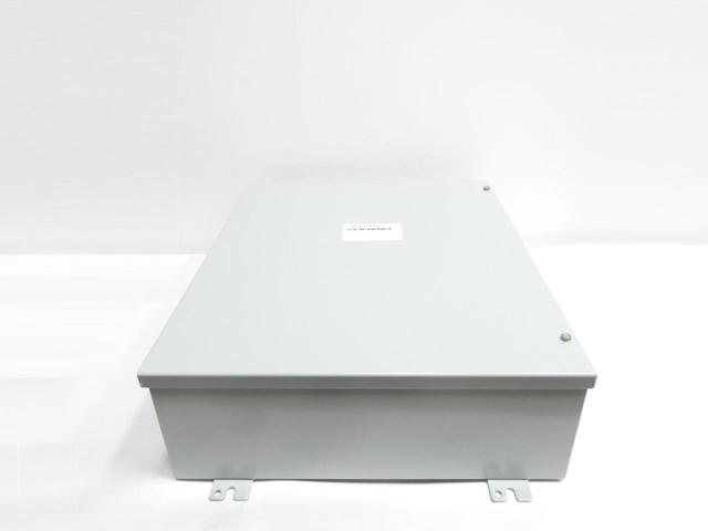HAMMOND 1418JE7 STEEL ENCLOSURE 24IN X 20IN X 7IN