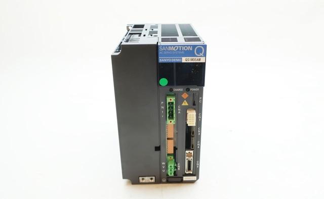 SANYO DENKI QS1W05AM0XXXXC17 12W 200-230V-AC 280V-DC 3PH SERVO AMPLIFIER