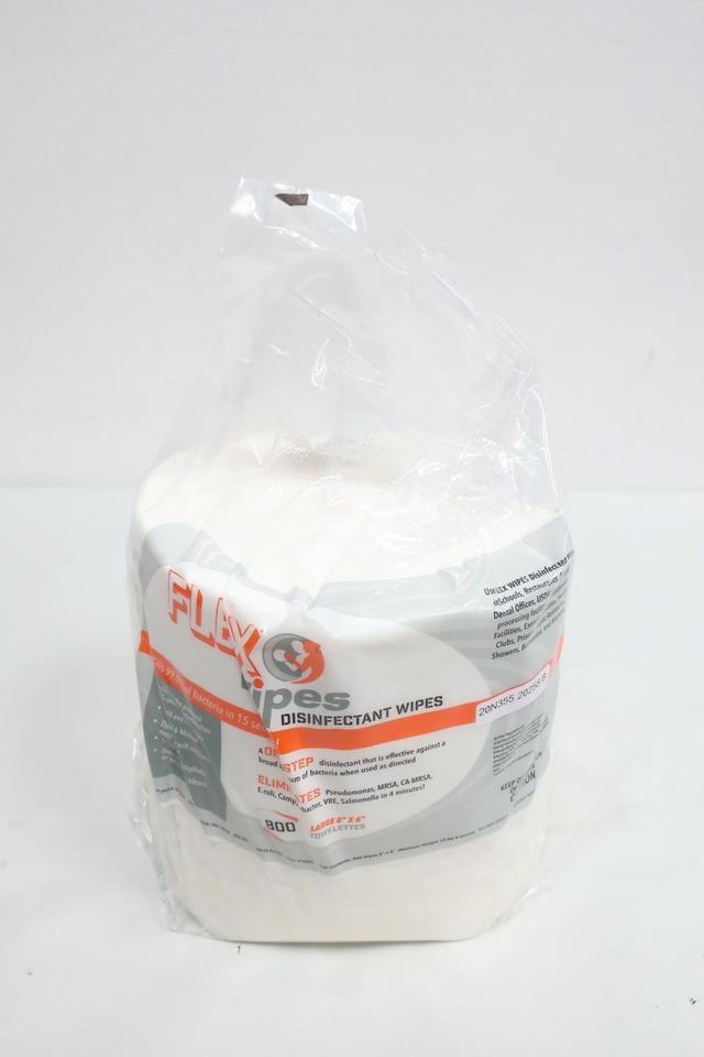 FLEX WIPES 10801 DISINFECTANT WIPE ROLL 8IN X 6IN 800QTY